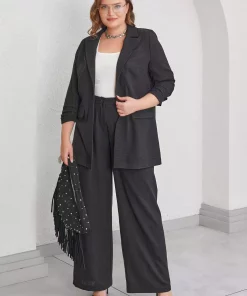 کتان پاچه گشاد بافتنی شلوار برند Büyük Moda کد 1753840271