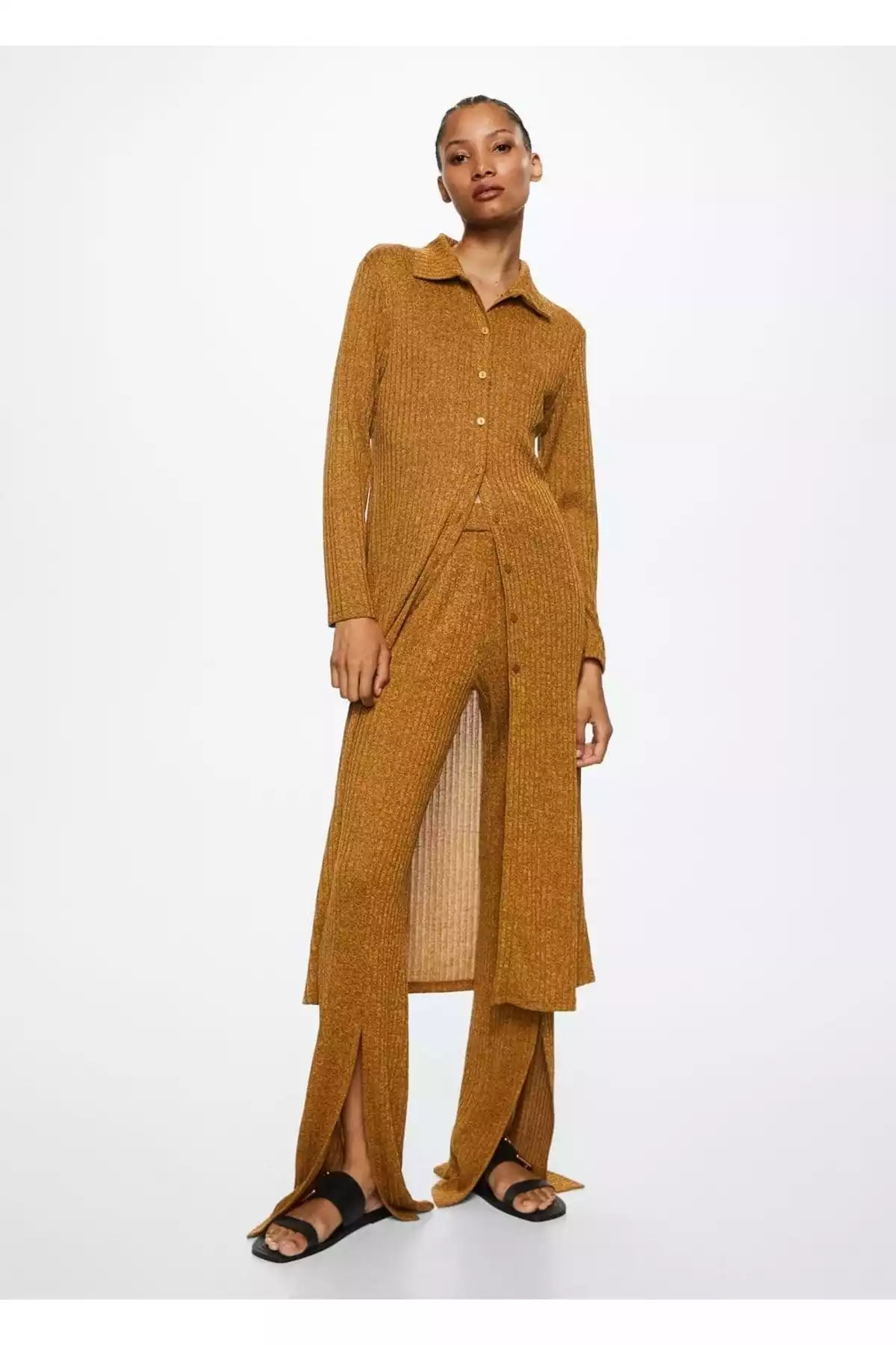 بافتنی بلند برند MANGO کد 1753000700