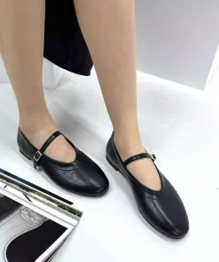 کفش عروسکی مشکی برند inizio کد 1753715531