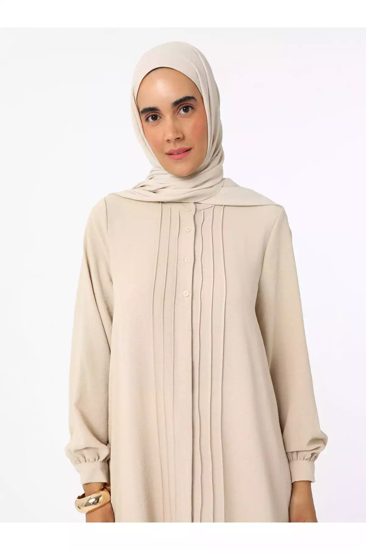 تونیک آجدار دکمه دار سنگی رفکا برند Refka کد 1753724479