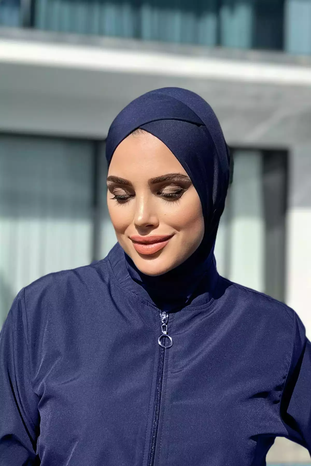 سربند مایو روسری ضربدری 6تیره سرمه ای برند Remsa Mayo کد 1753763466