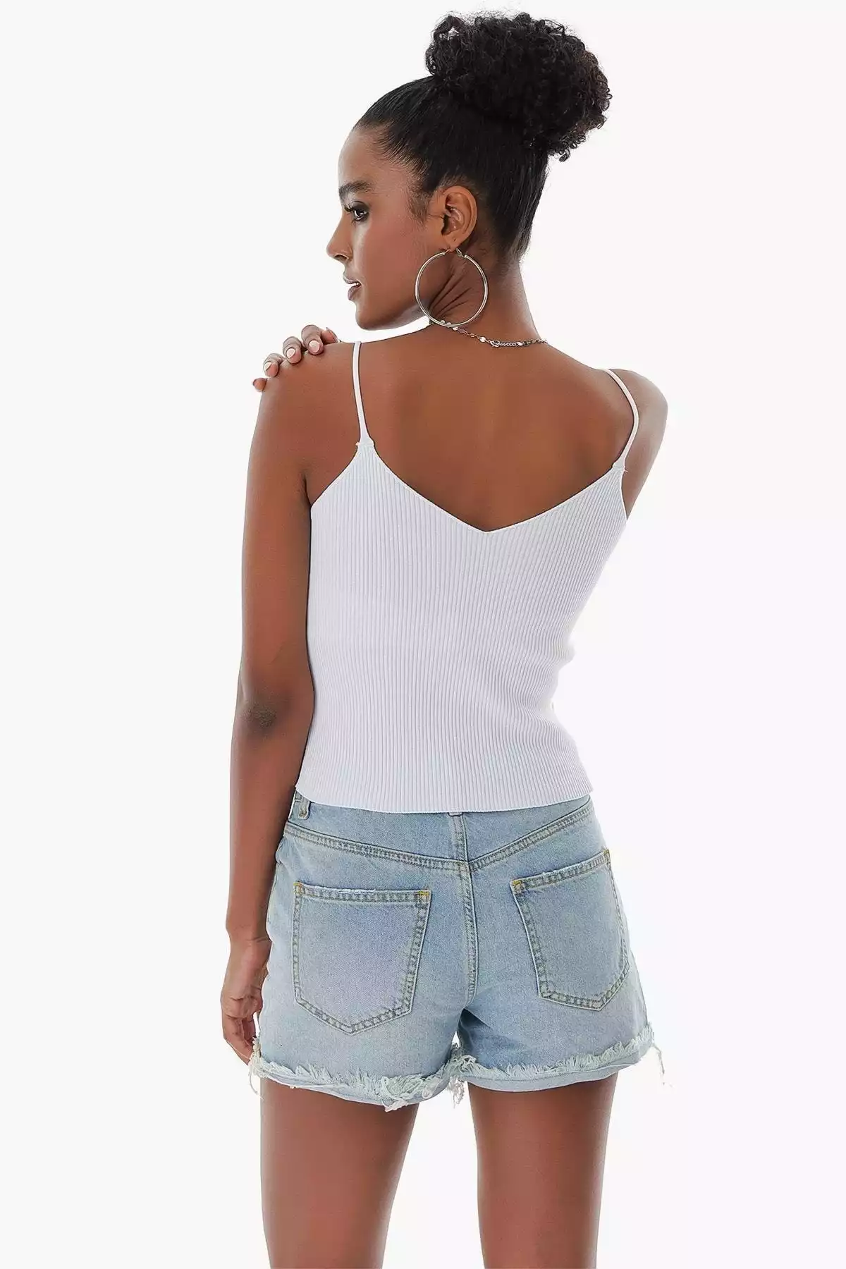 ورزشی بافتنی بنددار سفید زنانه برند CHUBA کد 1753690988