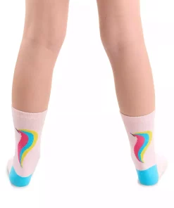 ست جوراب تک شاخ ستاره دخترانه برند Denokids کد 1753835466