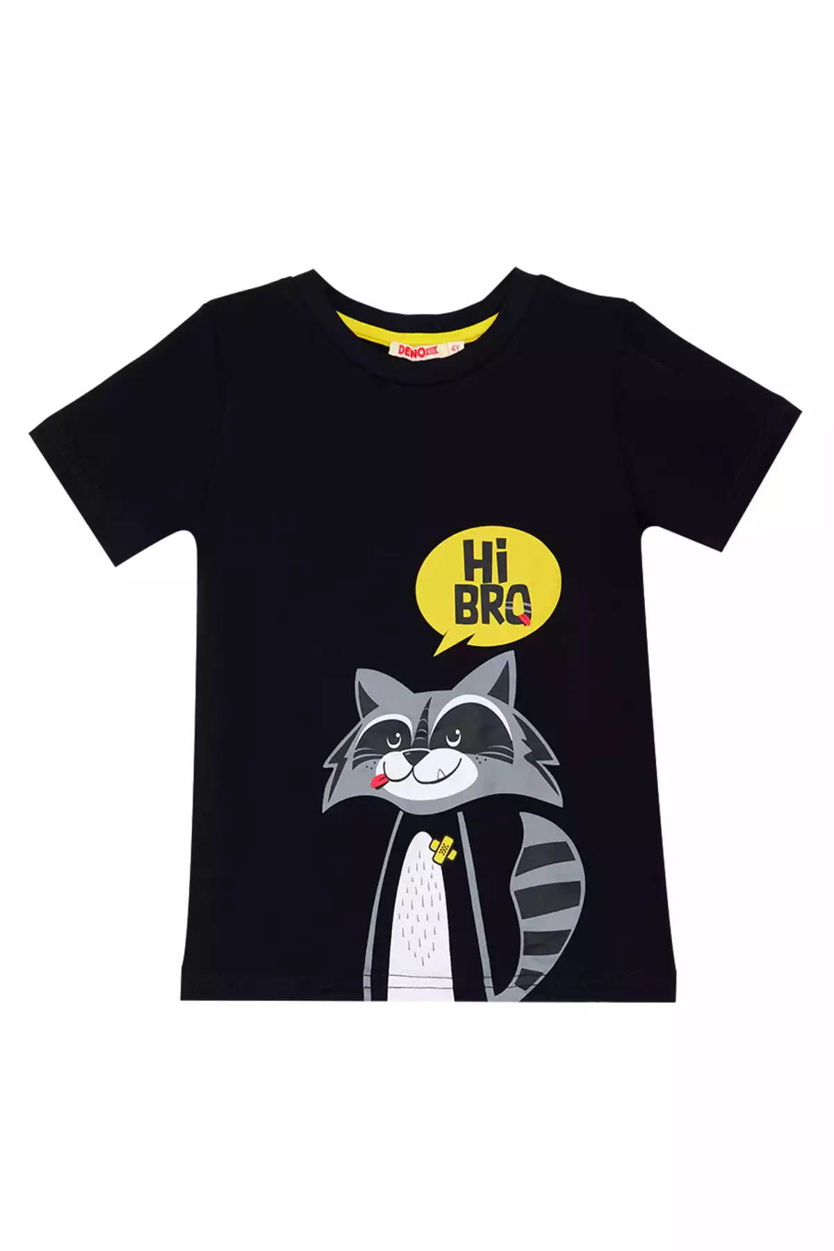 ست شلوارک تیشرت پسرانه راکون برند Denokids کد 1753835464