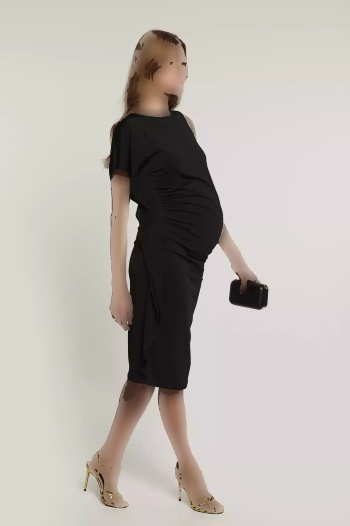 پیراهن بارداری مشکی برند Lyn Mama کد 1753846933