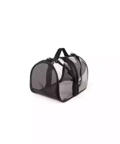 سگ گربه شفاف میلانو مشکی کیف باکو سانتی متر برند Pet Pretty کد 1753796471