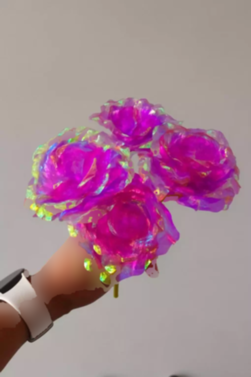 1عدد کادو صورتی رنگارنگ 24cm برند ALSHOP کد 1753579390