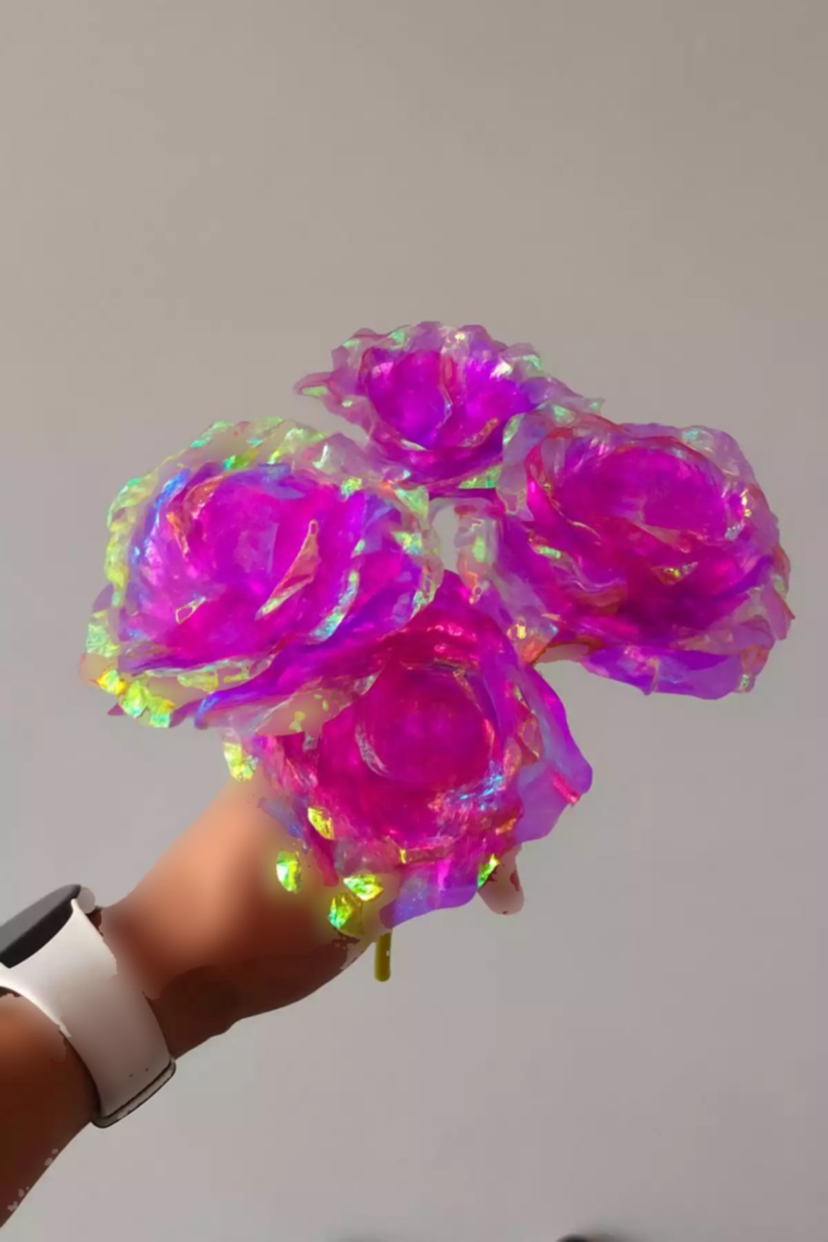 1عدد کادو صورتی رنگارنگ 24cm برند ALSHOP کد 1753579390