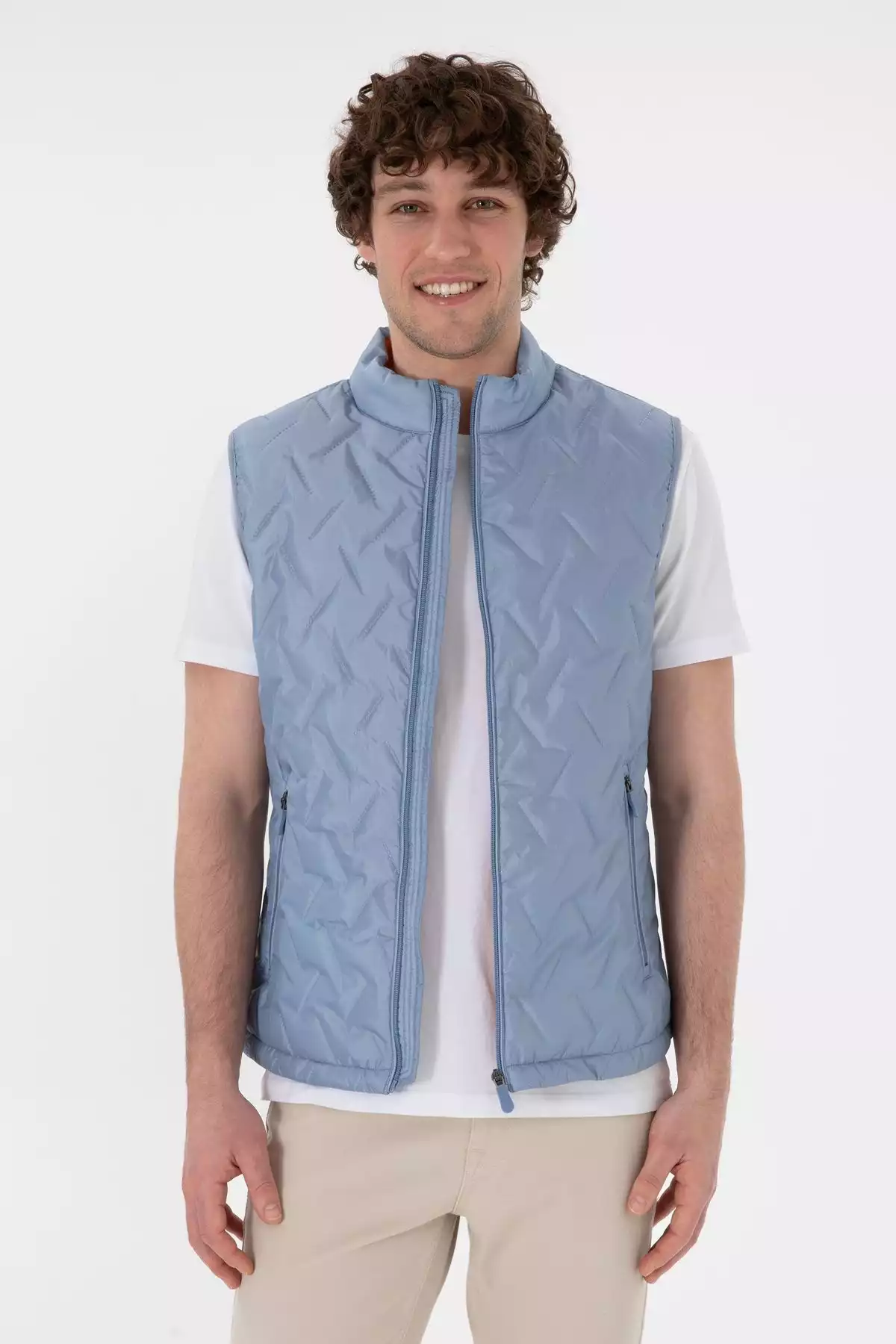 جلیقه آبی مردانه برند U.S. Polo Assn. کد 1753270993