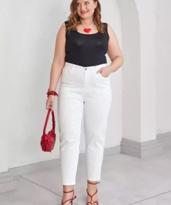 جین مام 54649نگین دار برند Büyük Moda کد 1753846925