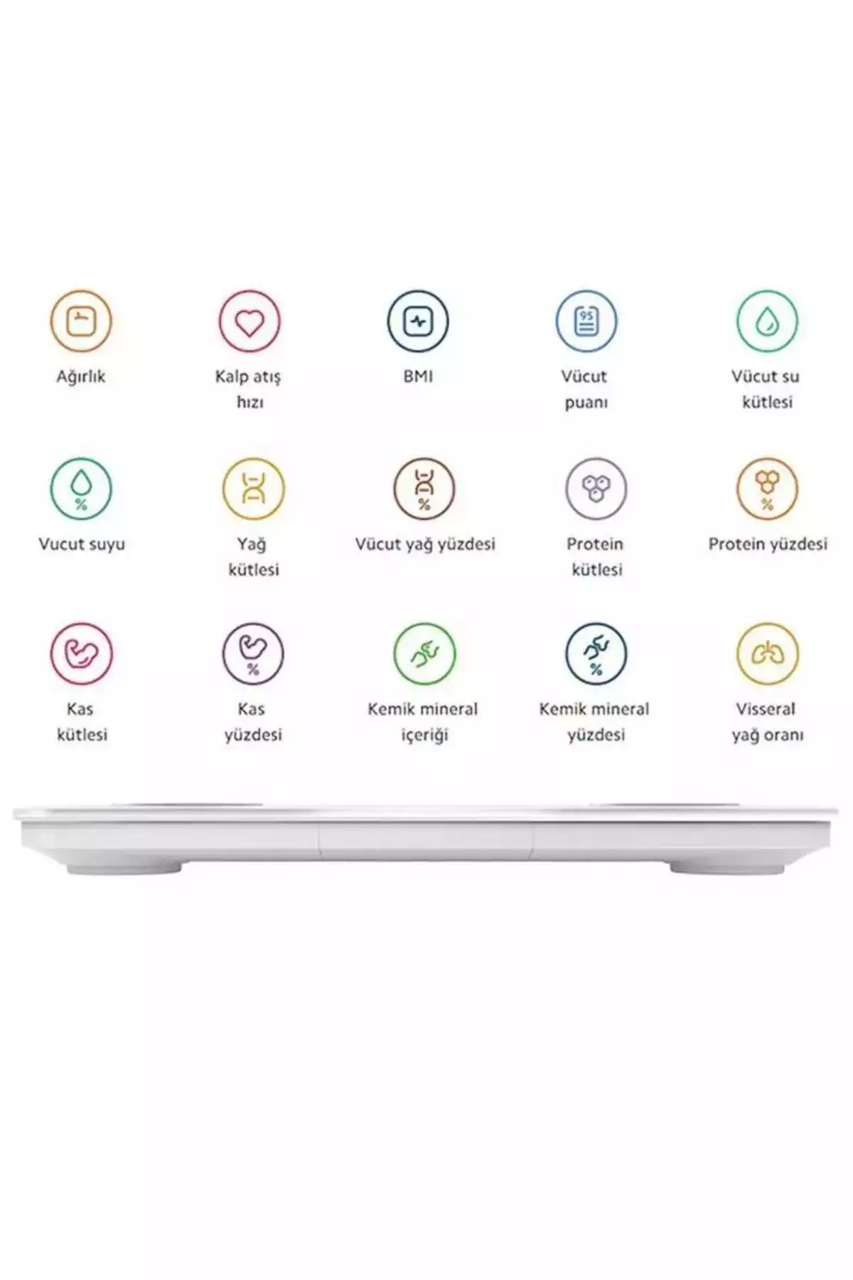 بادی سنج هوشمند 400روغنی مقیاس ترکیب بندی برند Xiaomi کد 1753790053