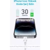 apple 322usb-c سفید SARJ/داده ها mfi برند Anker کد 1753782788