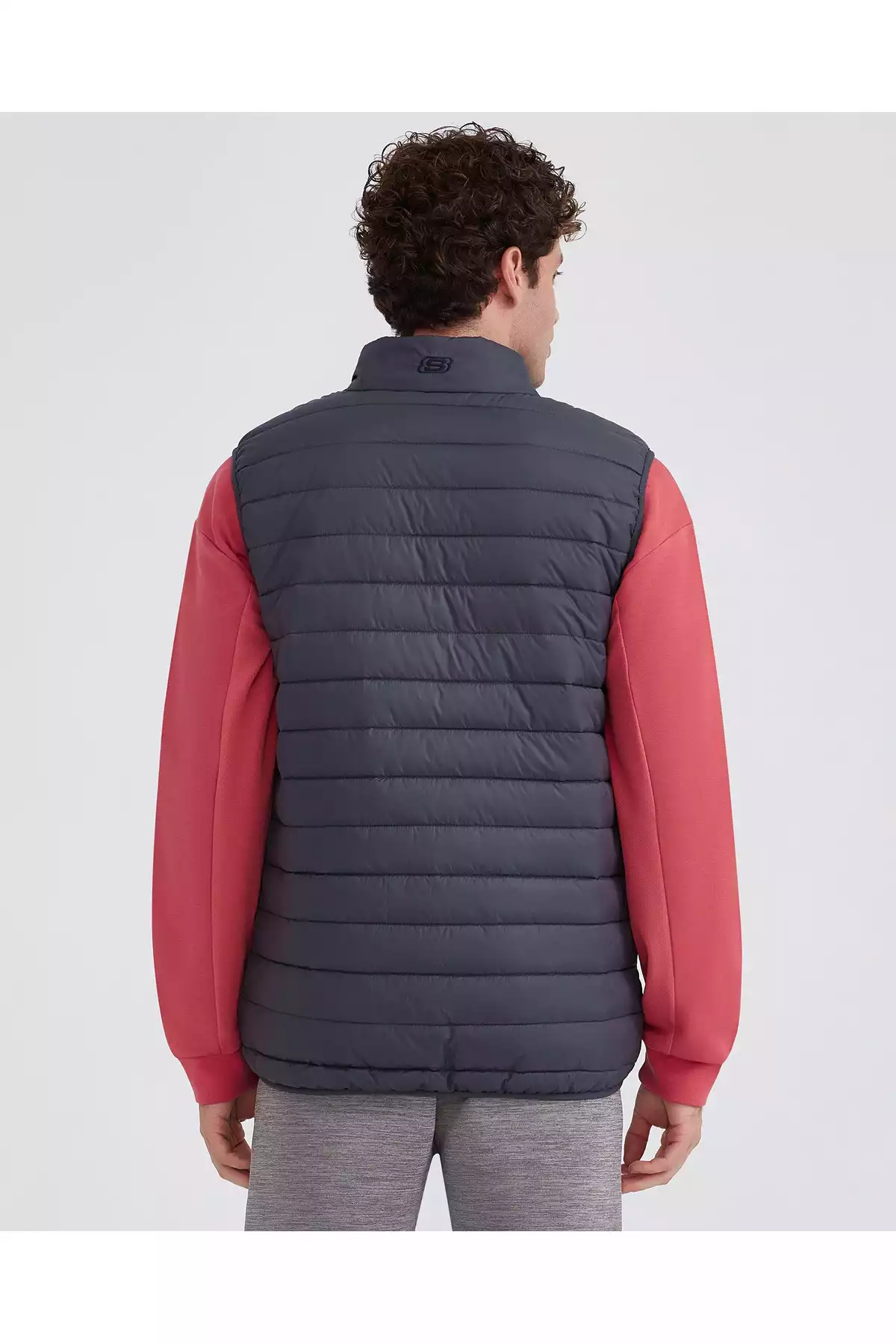 جلیقه طوسی مردانه m برند Skechers کد 1753266849