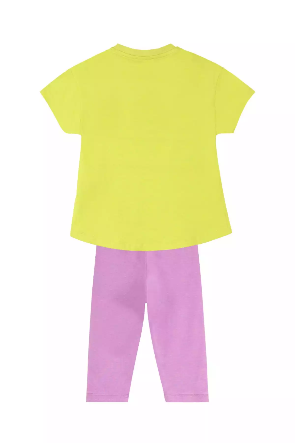 ست تایت تیشرت تک شاخ تابستانی cool نیلی دخترانه برند Denokids کد 1753823523