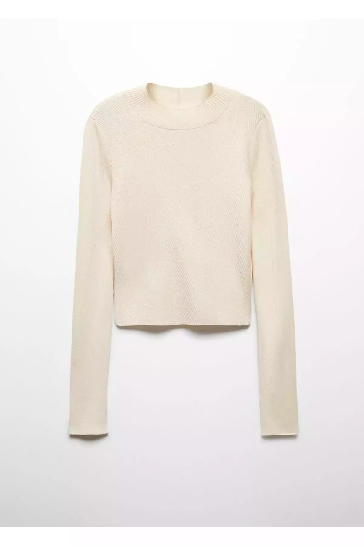 پلیور بافتنی یقه پرکینز برند MANGO کد 1753000824