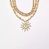 گردنبند خورشید بلند برند Stradivarius کد 1753353065