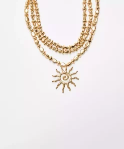 گردنبند خورشید بلند برند Stradivarius کد 1753353065