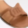 دمپایی ساده چرم مصنوعی قهوه ای تیره زنانه برند Aldo کد 1753253844
