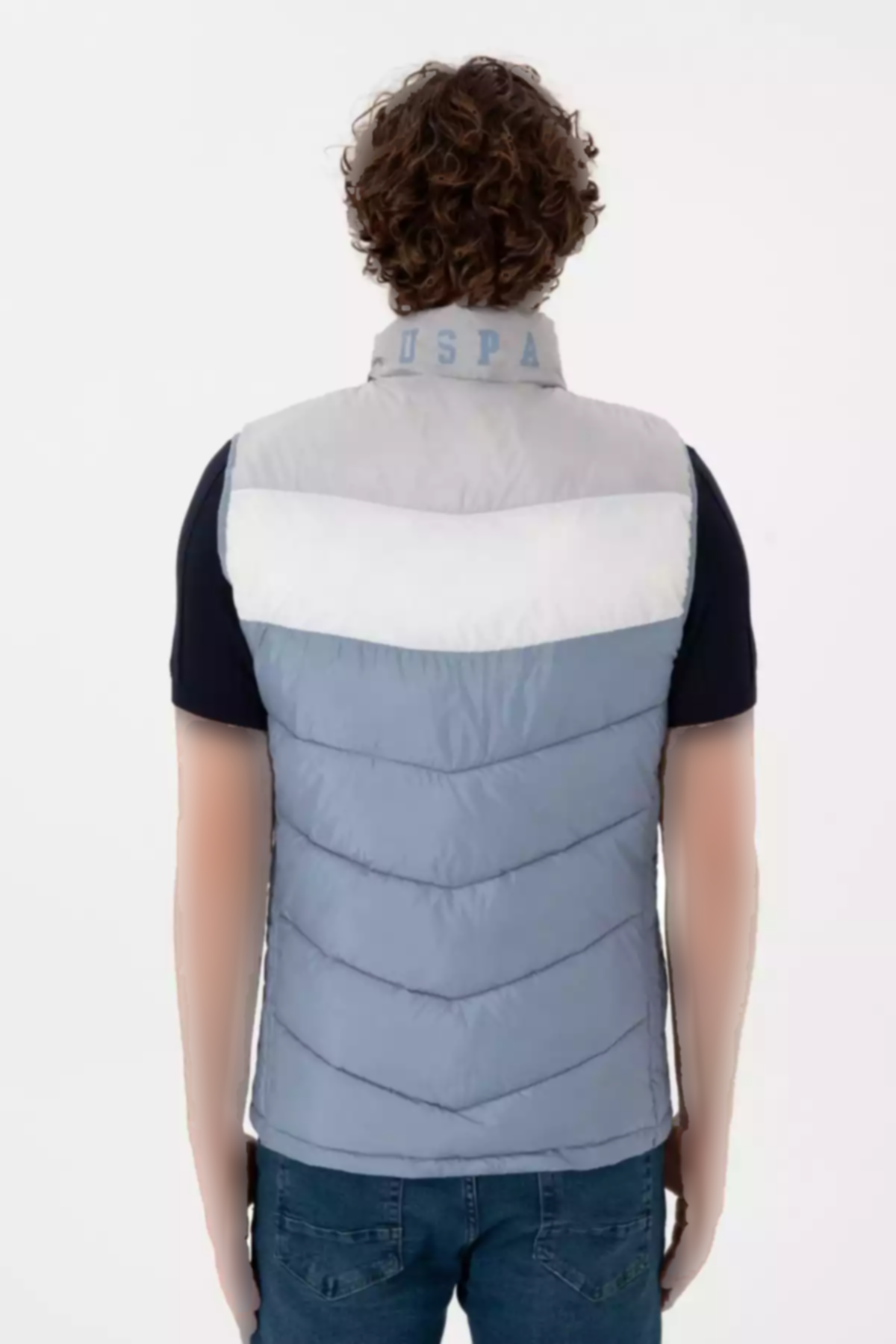 جلیقه آبی مردانه برند U.S. Polo Assn. کد 1753301663