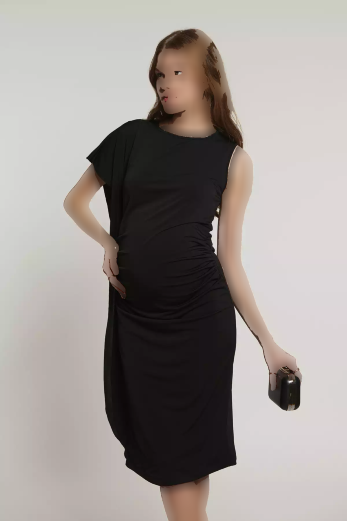 پیراهن بارداری مشکی برند Lyn Mama کد 1753846933