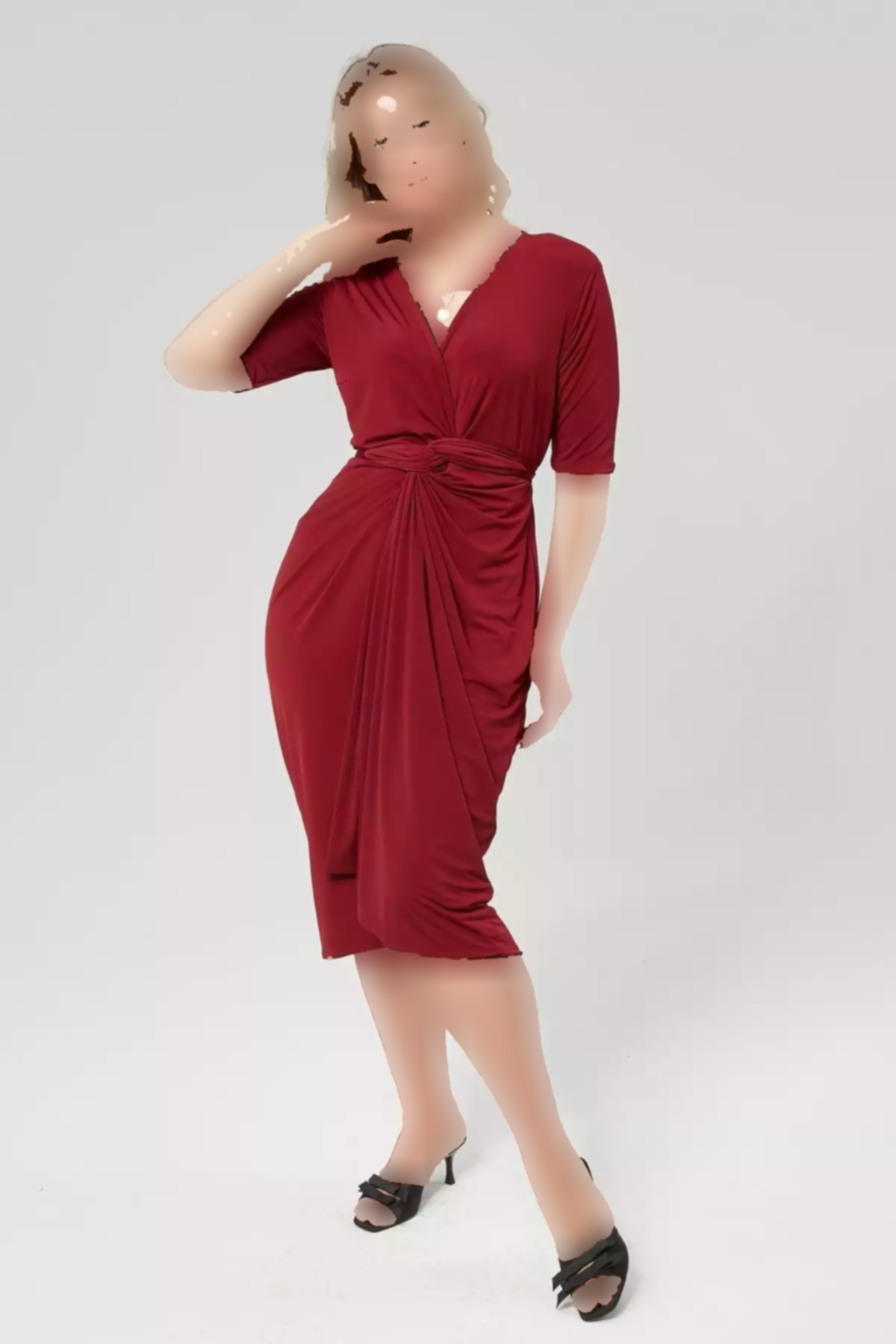 پیراهن لباس مجلسی سایز بزرگ برند Lyn Mama کد 1753854071