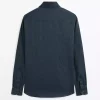 پیراهن اسلیم فیت 100کتان برند Massimo Dutti کد 1751491924