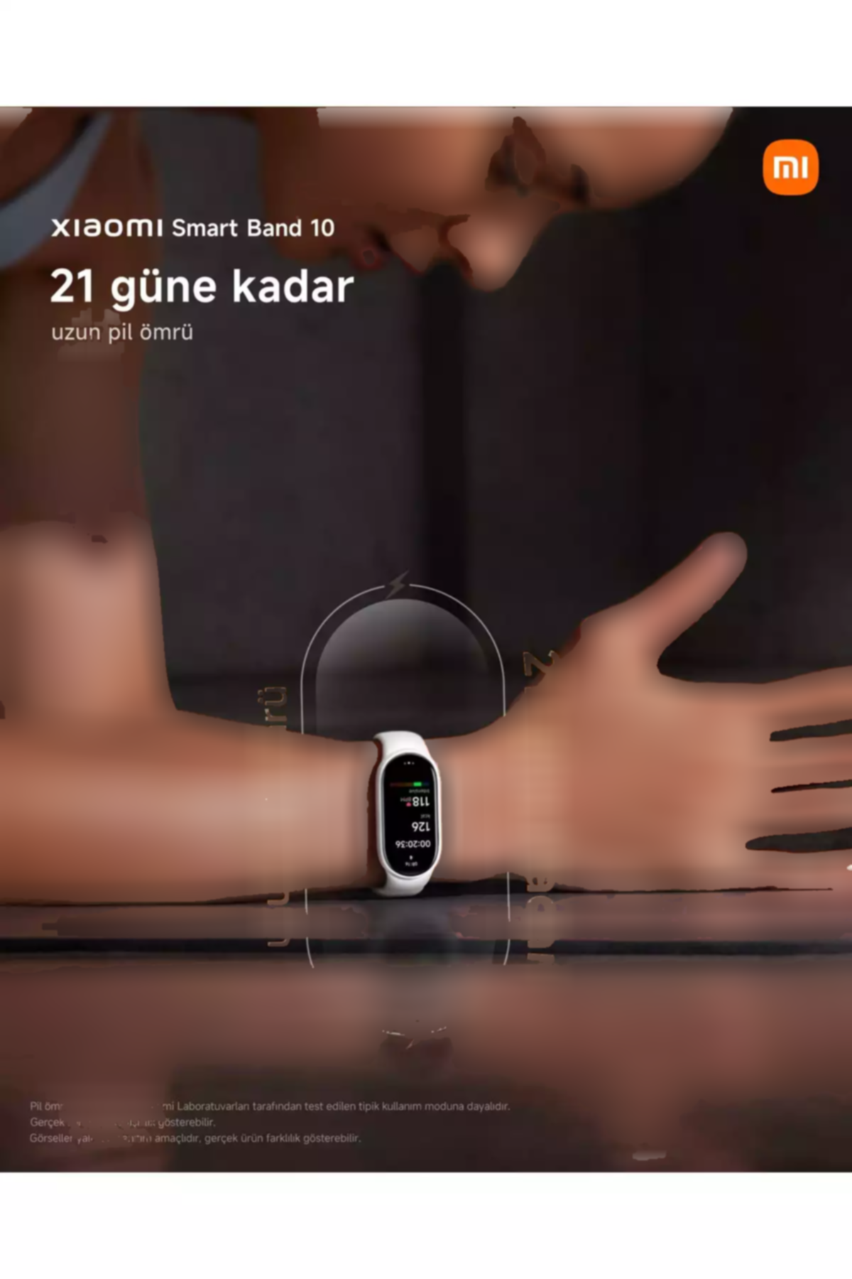 دستبند هوشمند 10نقره ای ترکیه (xiaomi اسمارت برند Xiaomi کد 1753789982