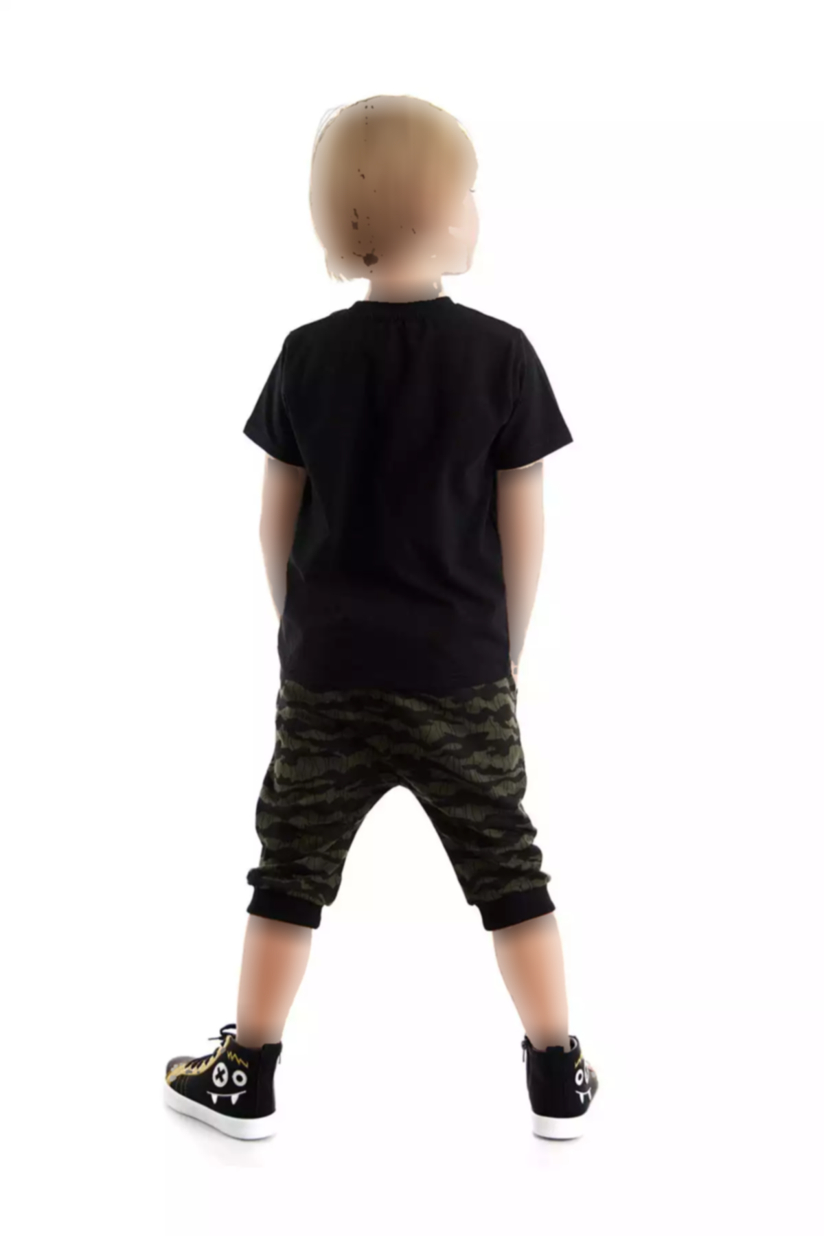 ست شلوارک تیشرت کشی پسرانه برند Denokids کد 1753835467