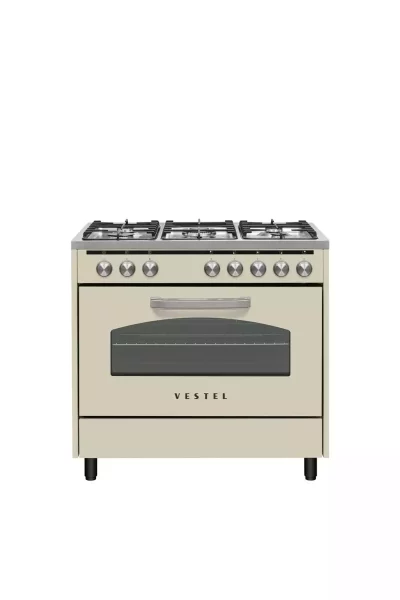 اجاق گاز 9521یکدست بژ برند VESTEL کد 1753519930