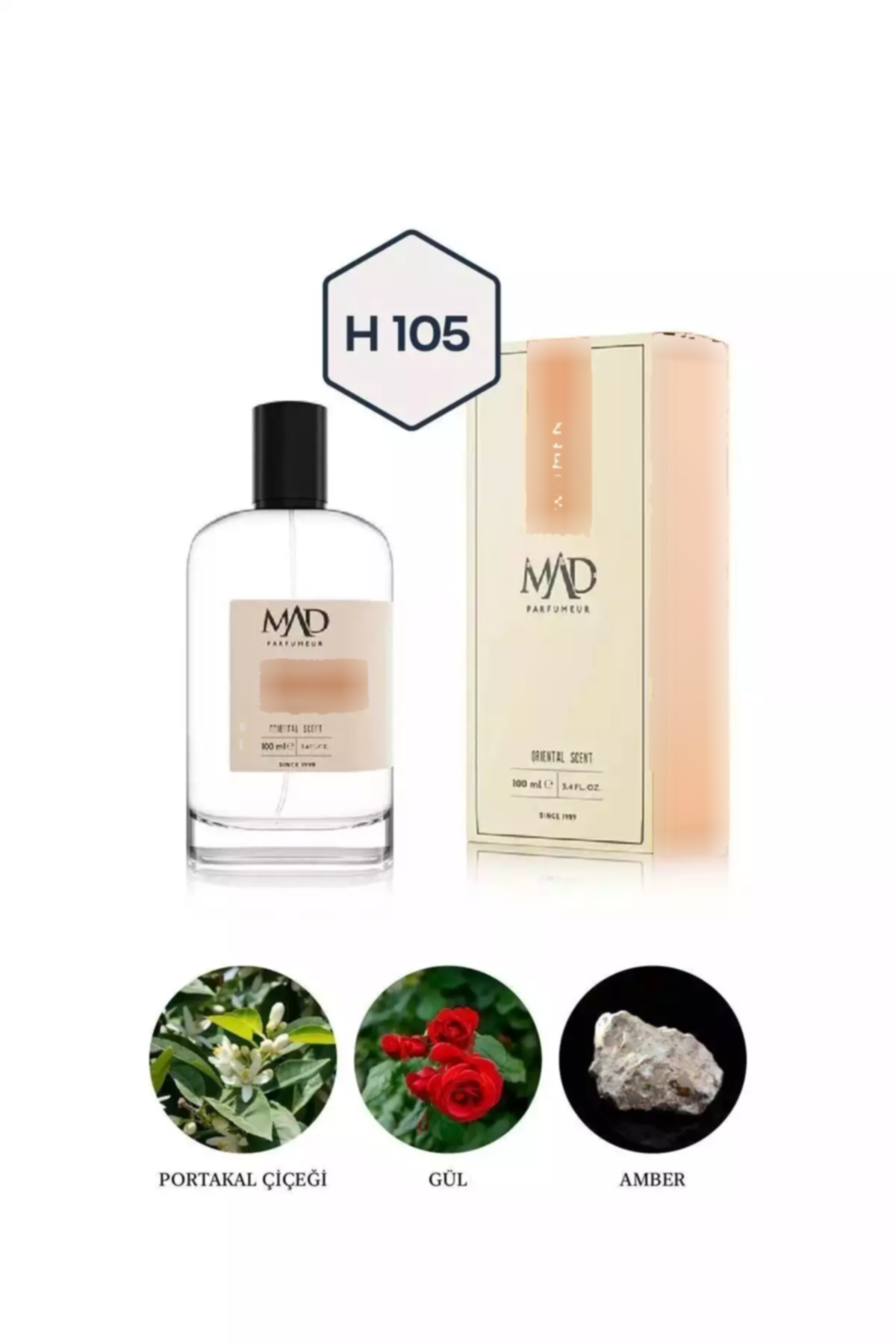ادکلن 100میلی لیتر انتخابی برند Mad Parfüm کد 1753371012