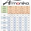 کت تک دکمه راهراه داخل آستین سرمه ای تیره زنانه برند armonika کد 1753590073