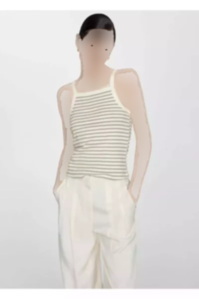 بلوز بافتنی راه‎راه برند MANGO کد 1751399470