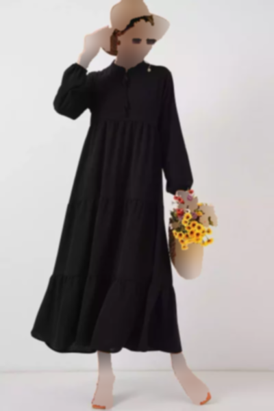پیراهن بند دار 1627یقه مشکی برند Bigdart کد 1753600867
