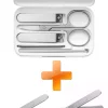 قیچی مراقبت ناخن ست مانیکور پدیکور فولادی ضد زنگ 2عدد میجیا برند Xiaomi کد 1753786392
