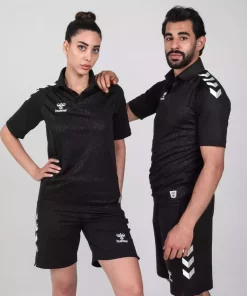 شورت جیب دار رویایی کمپ مشکی برند hummel کد 1753406468