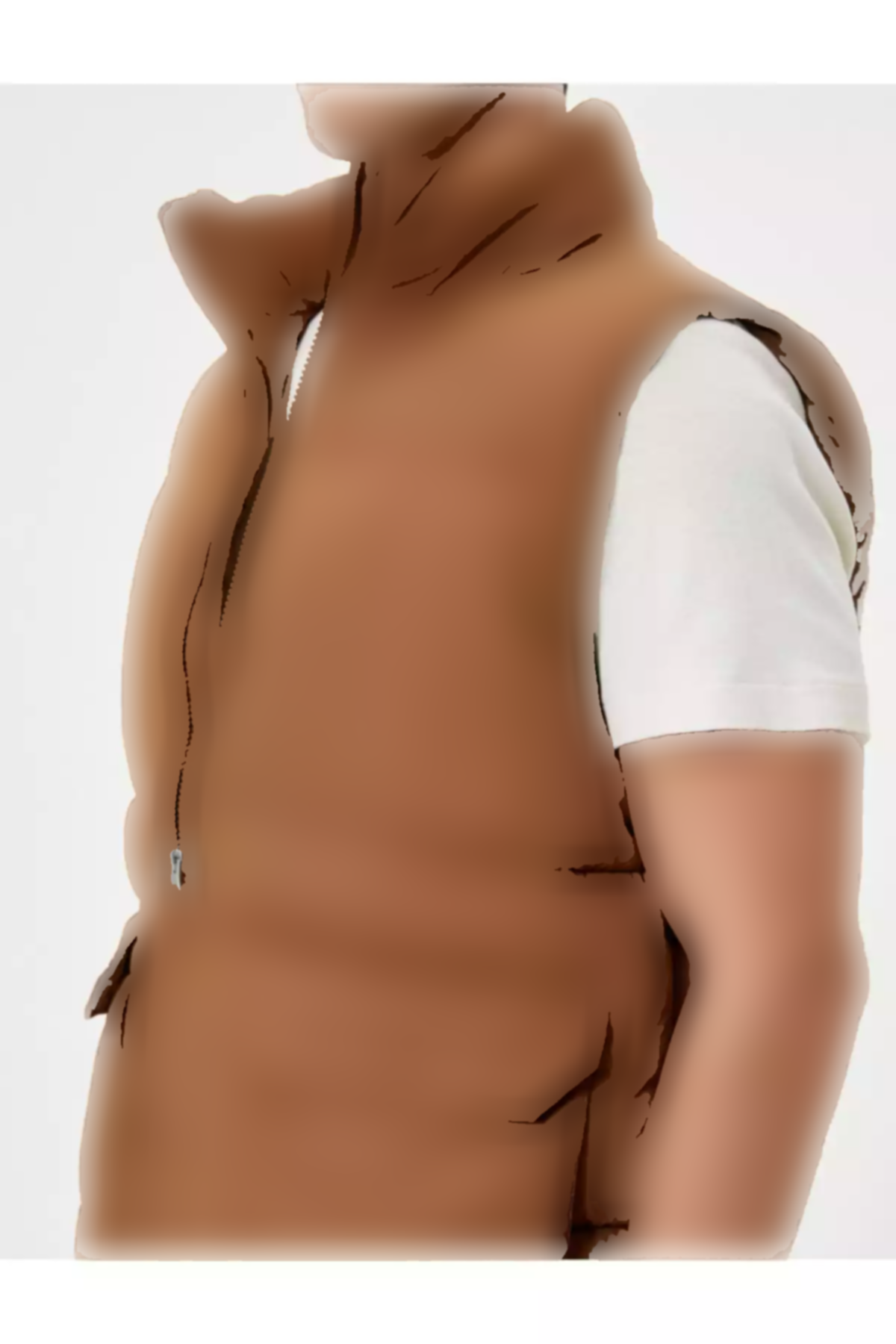 جلیقه طرحدار جیبدار دربدار یقه ایستاده پفدار زیپدار برند Koton کد 1753305783