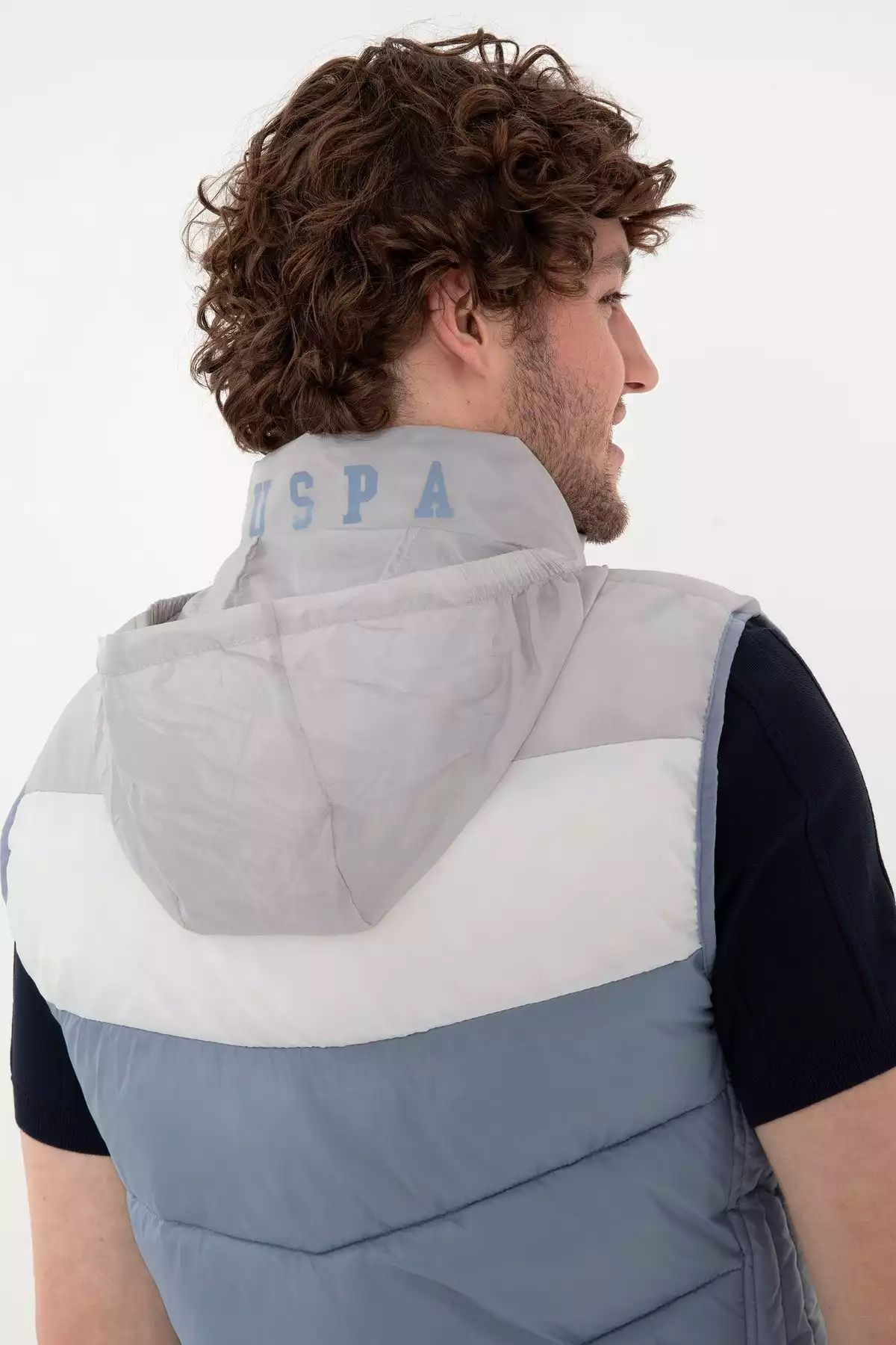 جلیقه آبی مردانه برند U.S. Polo Assn. کد 1753301663