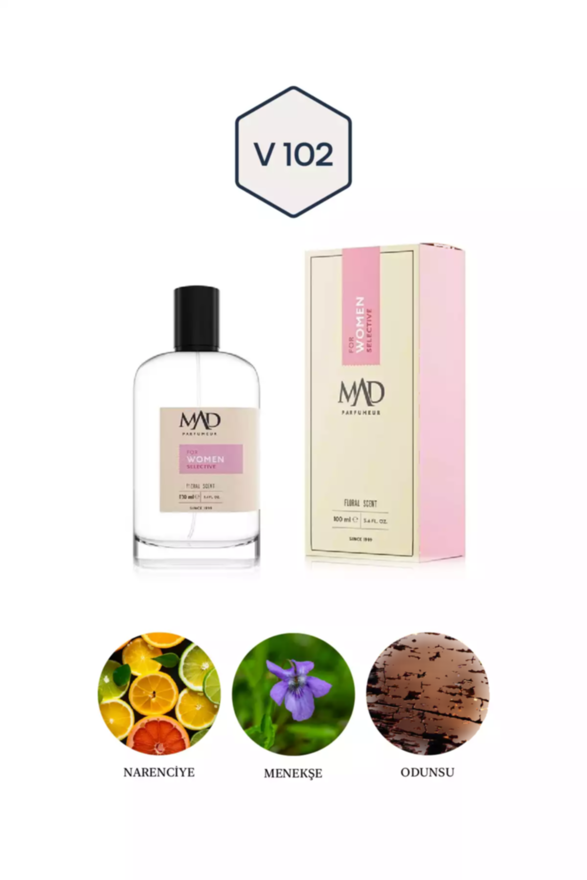 ادکلن 100میلی لیتر انتخابی برند Mad Parfüm کد 1753377666