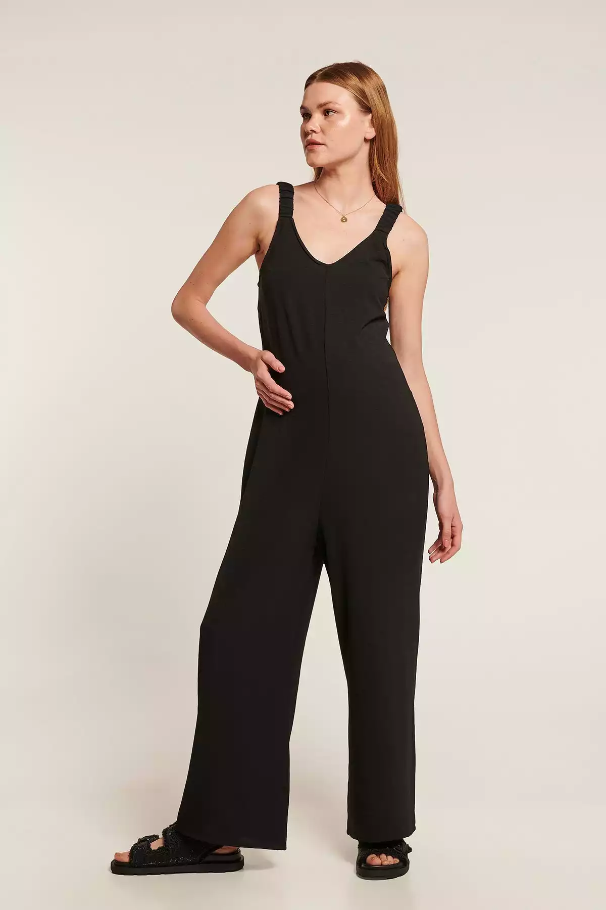 سرهمی رکسانا بارداری مشکی برند Lyn Mama کد 1753850465