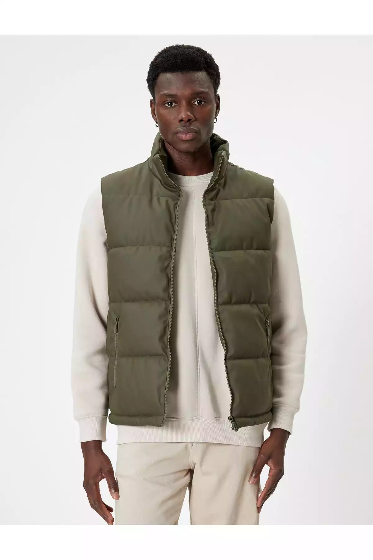 جلیقه اسلیم فیت پفدار برند Koton کد 1753305787