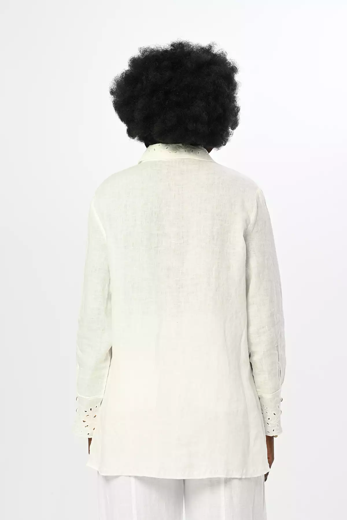 پیراهن ساده آستین رنگ شیری زنانه برند Orfeo Negro کد 1753414394