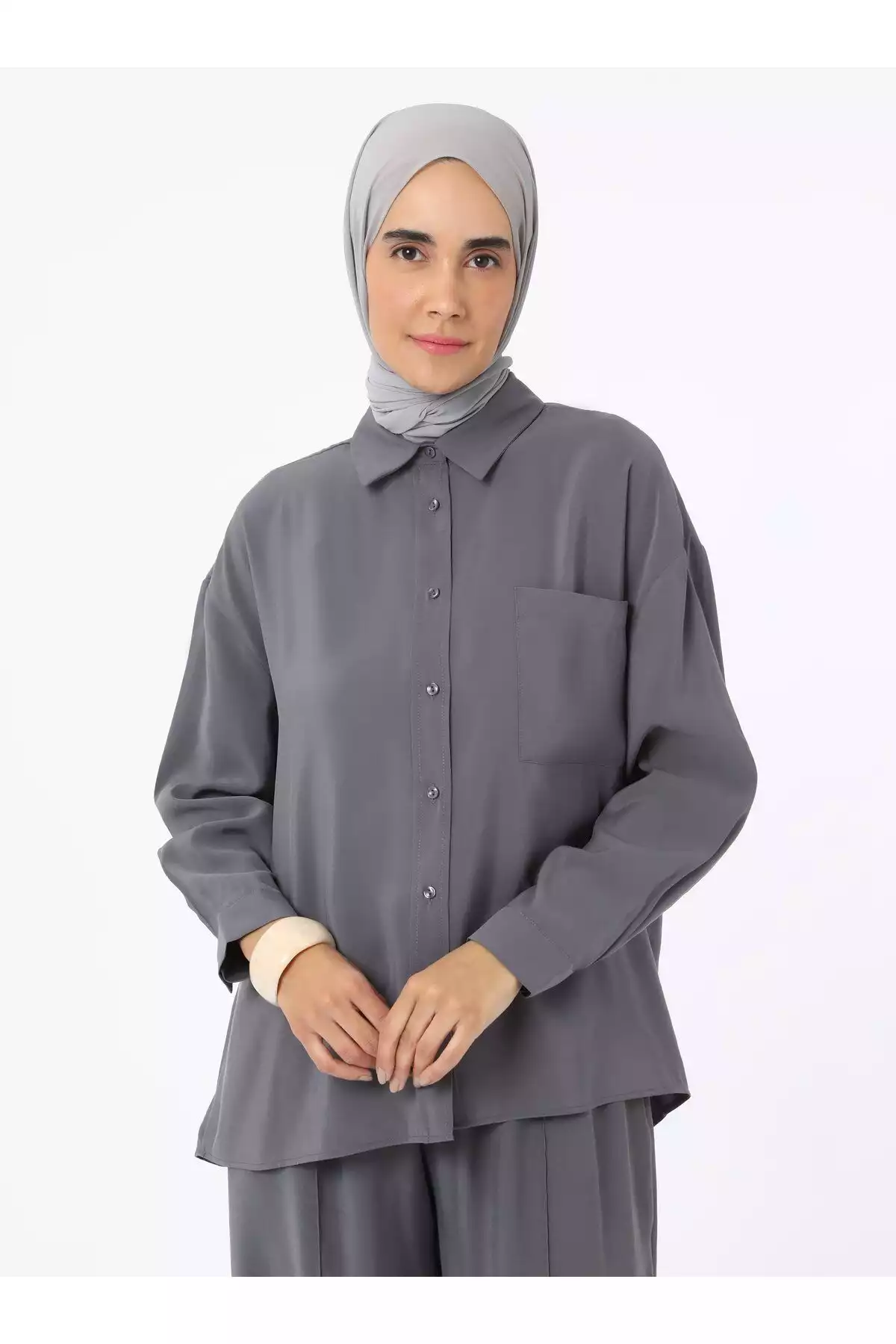 مودال طرحدار طوسی رفکا شلوار برند Refka کد 1753723333