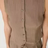 تاپ دکمهدار بافتنی برند Stradivarius کد 1753349475