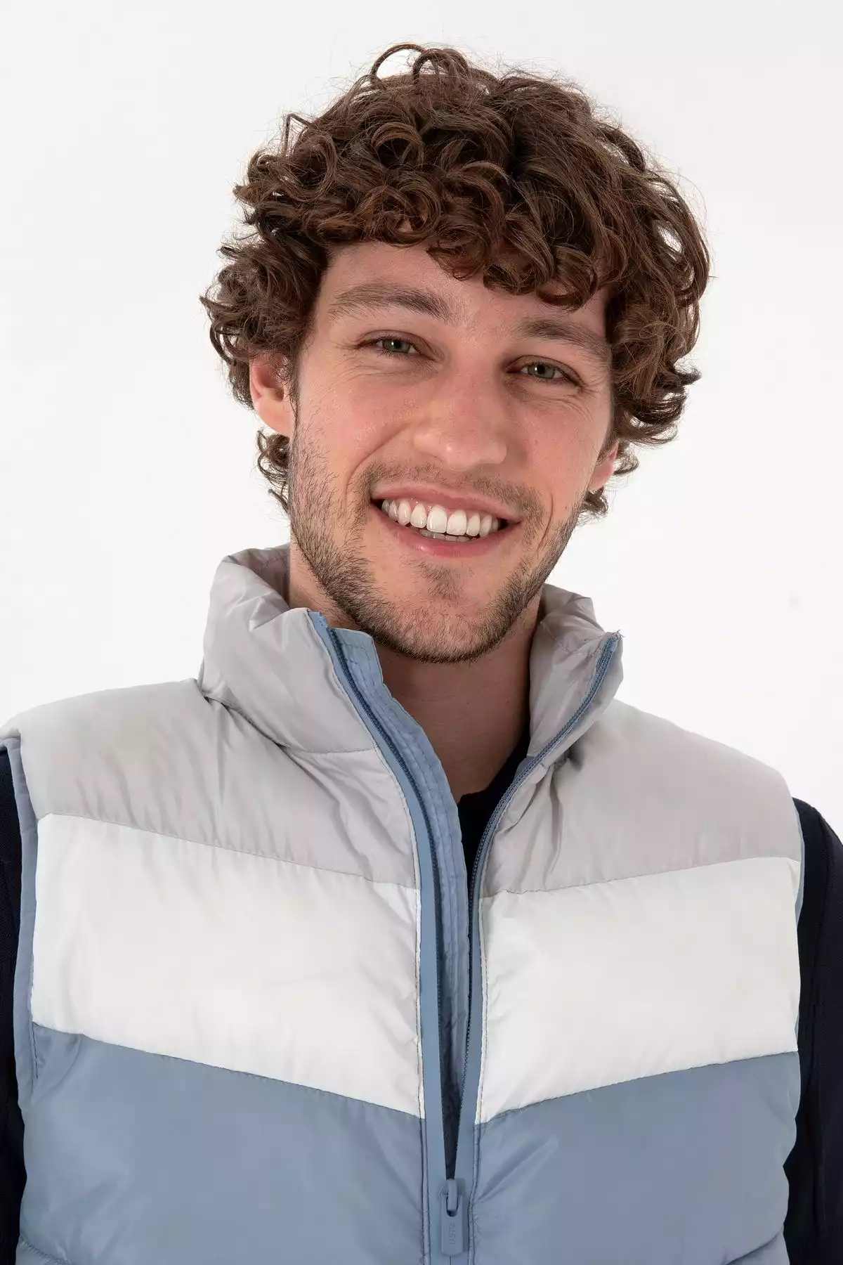 جلیقه آبی مردانه برند U.S. Polo Assn. کد 1753301663