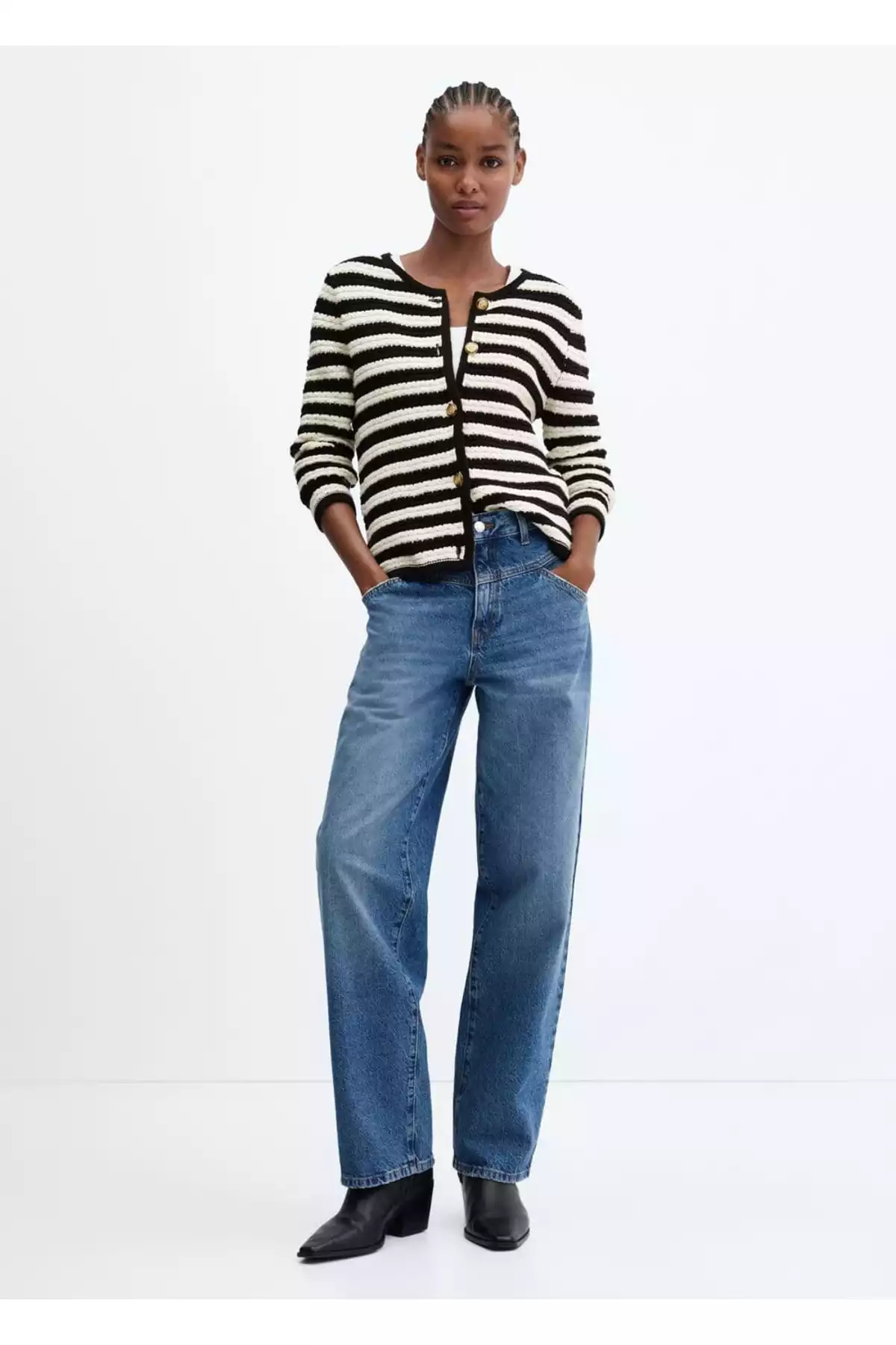 جیب دار زیر آستین بلند برند MANGO کد 1753003871