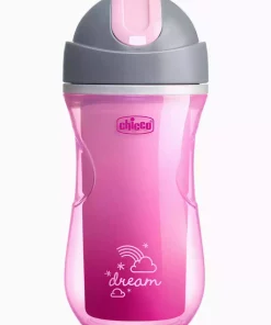 لیوان قلاب دوزی 14ماه دخترانه برند Chicco کد 1753807264