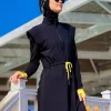 ست مایو اسلامی پوشیده کامل مشکی برند Marina کد 1753523112