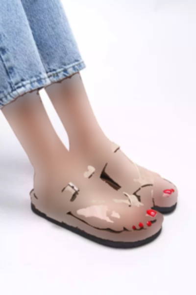 دمپایی 0012593بژ انگشتی زنانه یدلر برند Riccon کد 1753461671