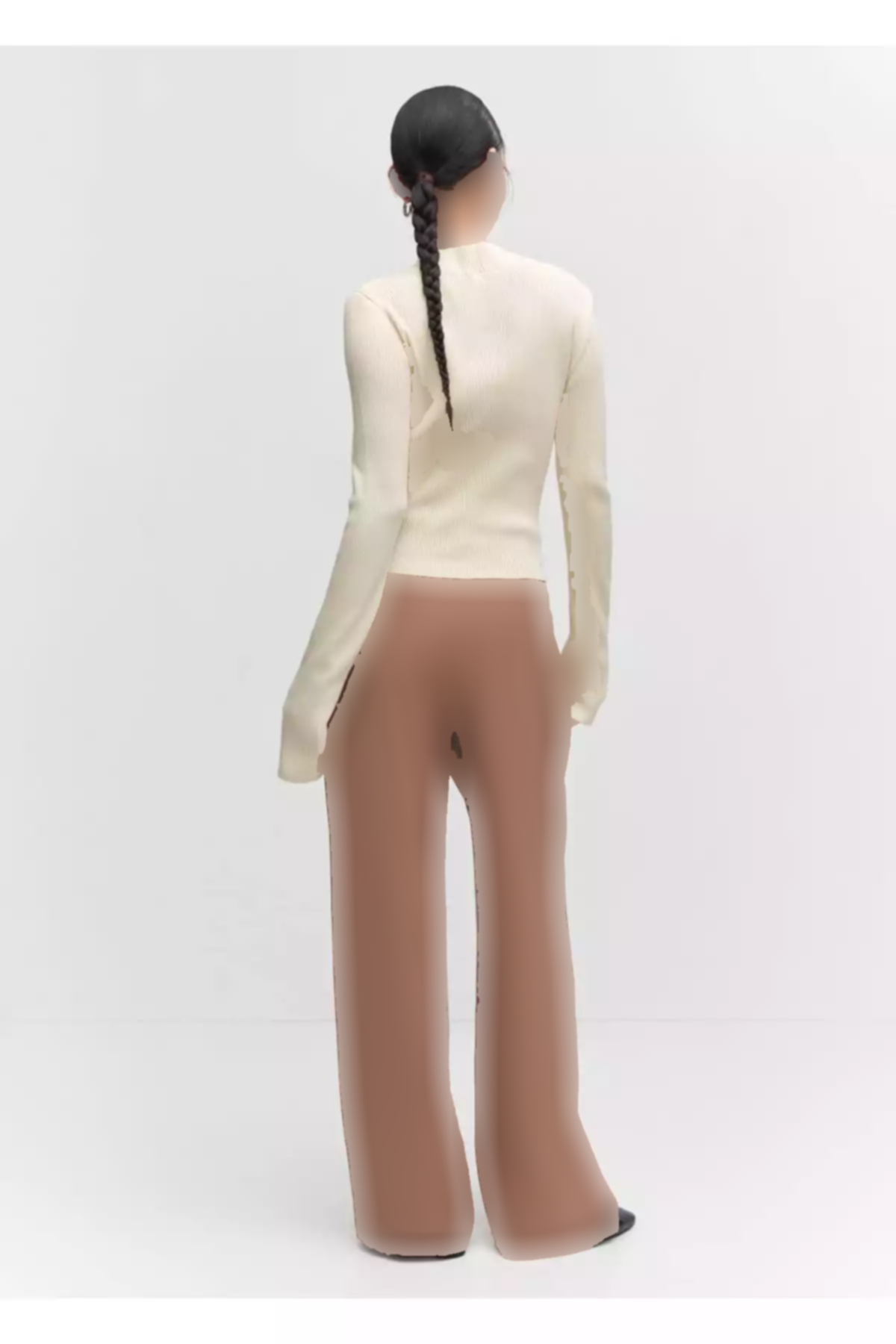 پلیور بافتنی یقه پرکینز برند MANGO کد 1753000824