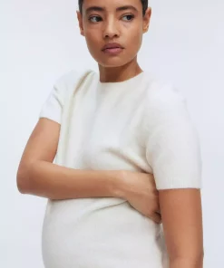 بافتنی بالا آستین کوتاه برند H&M کد 1753930089